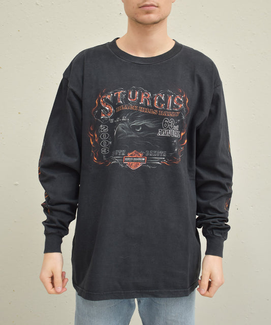 2003 HARLEY DAVIDSON Retro Long-Sleeve T-Shirt (XL)