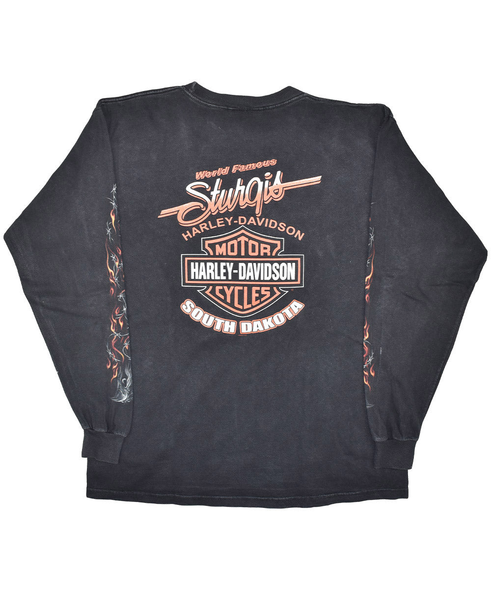 2003 HARLEY DAVIDSON Retro Long-Sleeve T-Shirt (XL)