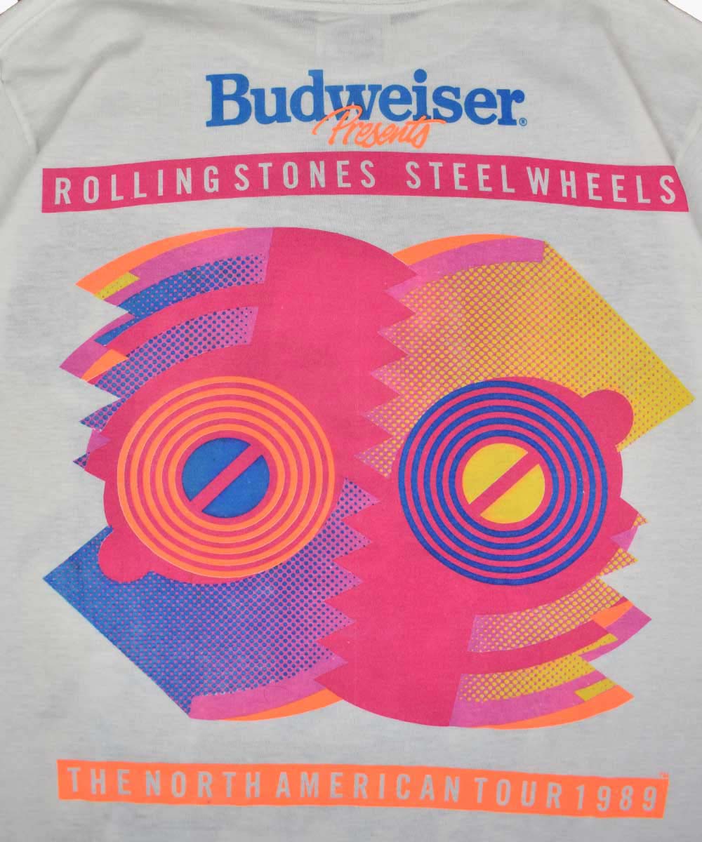 1989 THE ROLLING STONES T-Shirt (M)
