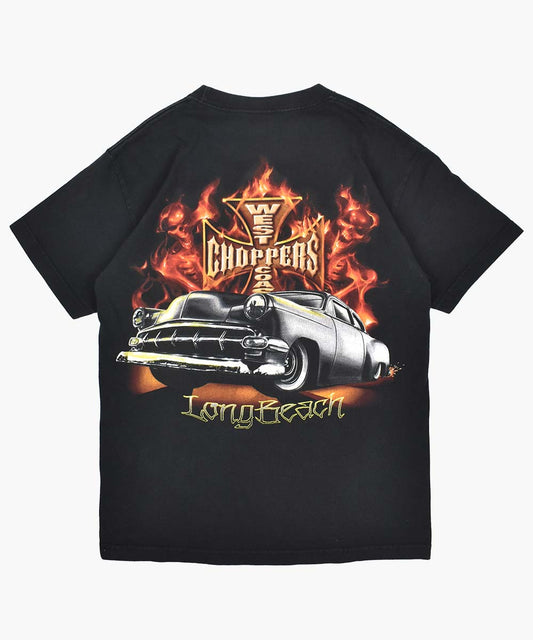 1990s WEST COAST CHOPPERS T-Shirt (M)