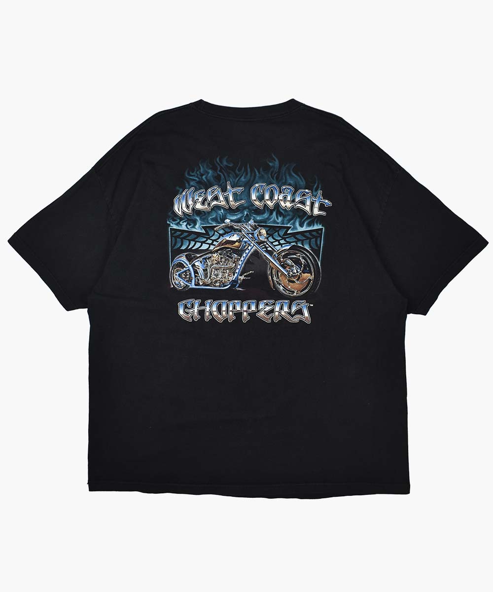 Camiseta WEST COAST CHOPPERS de los años 90 (3XL)