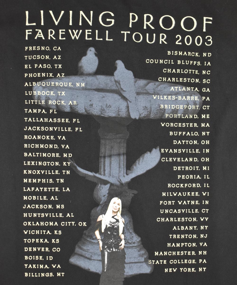 2003 CHER T-Shirt (2XL)