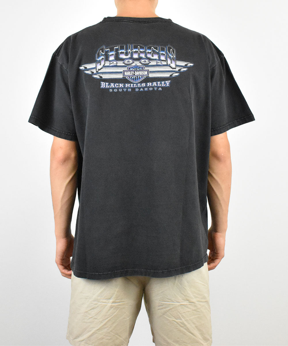 2001 HARLEY DAVIDSON Vintage T-Shirt (XL)