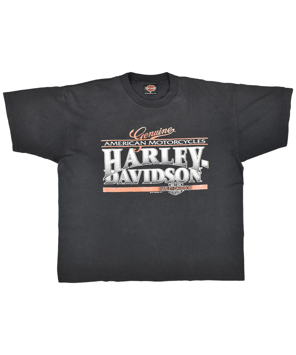 Camiseta Vintage HARLEY DAVIDSON 1991 (XL)