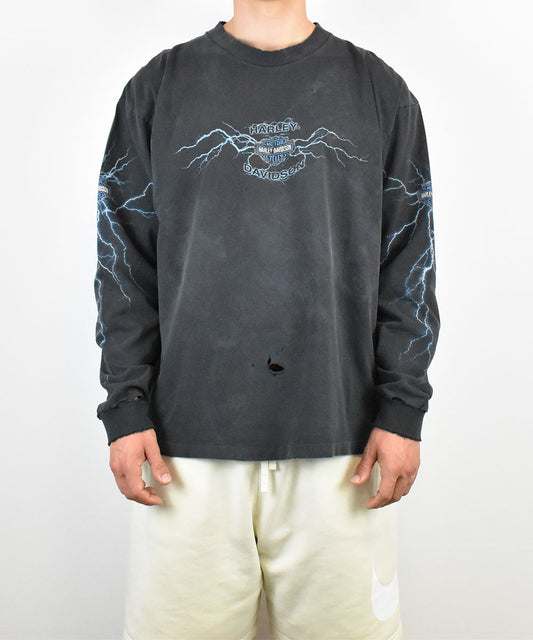 HARLEY DAVIDSON Vintage Long-Sleeve T-Shirt (XXL)