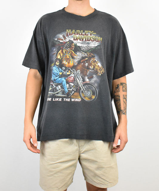 1991 HARLEY DAVIDSON Vintage T-Shirt (XL)