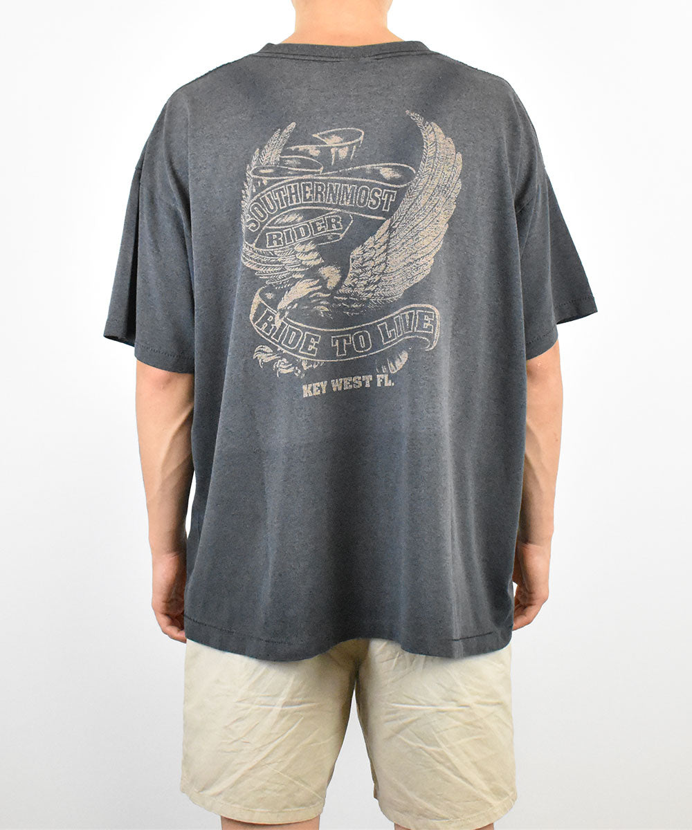 Camiseta Vintage HARLEY DAVIDSON 1991 (XL)