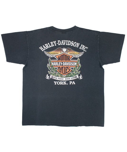 1991 HARLEY DAVIDSON T-Shirt (L)