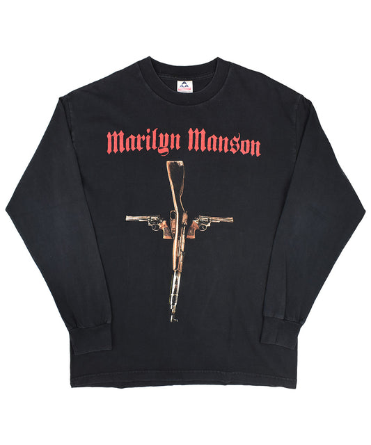 2000 MARILYN MANSON Vintage Long-Sleeve T-Shirt (L)