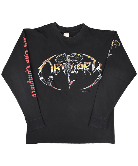 Camiseta de manga larga OBITUARIO 1992 (XL)