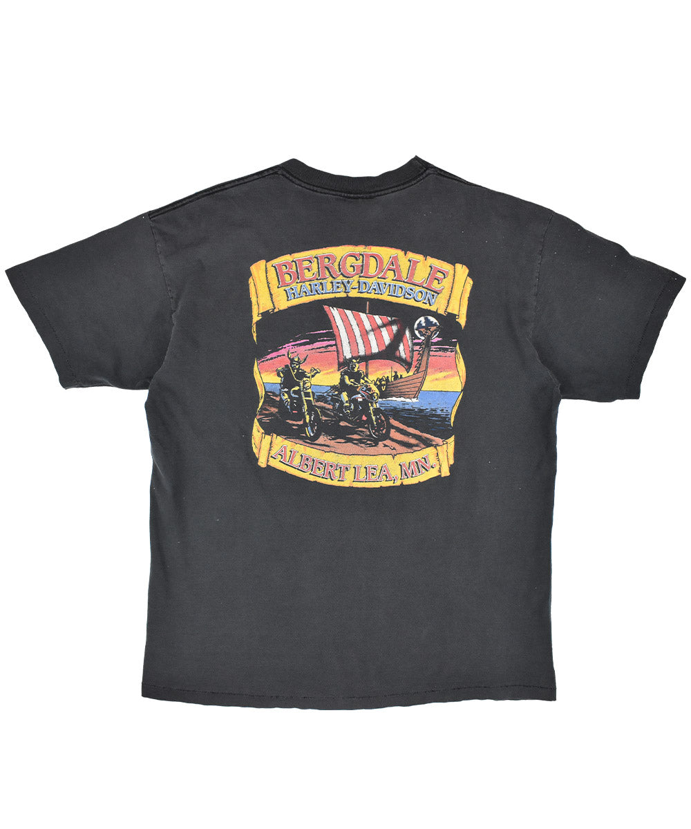 Camiseta Vintage HARLEY DAVIDSON 1992 (XL)