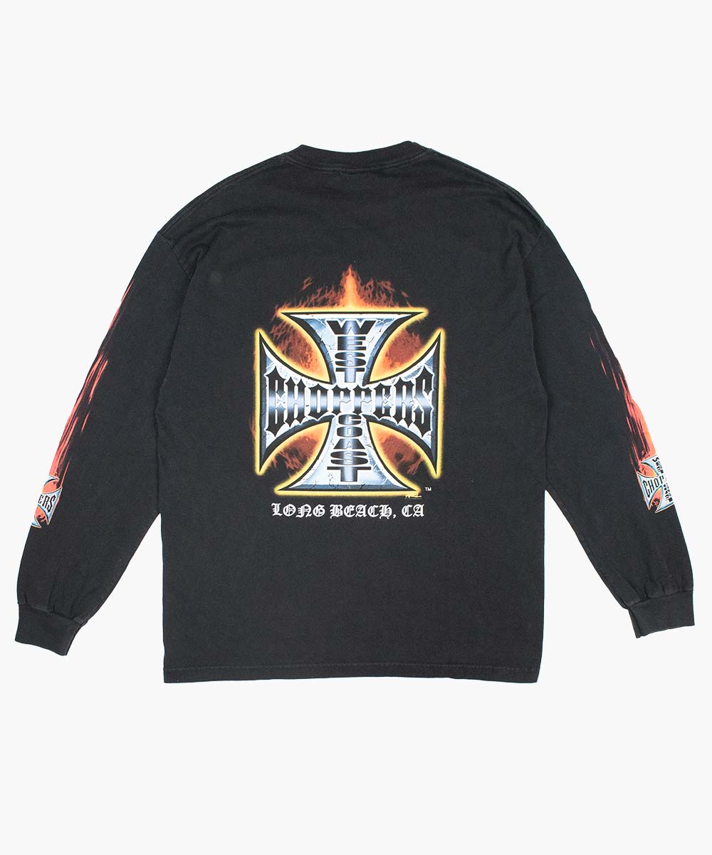 1990 WEST COAST CHOPPERS Manga larga (XL)