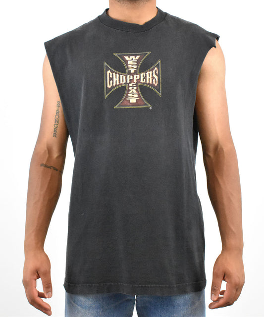 1990s WEST COAST CHOPPERS Tank Top (L)