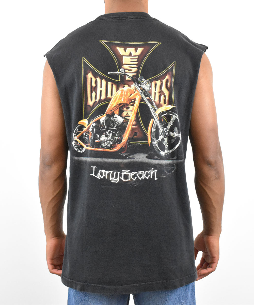 1990s WEST COAST CHOPPERS Tank Top (L)