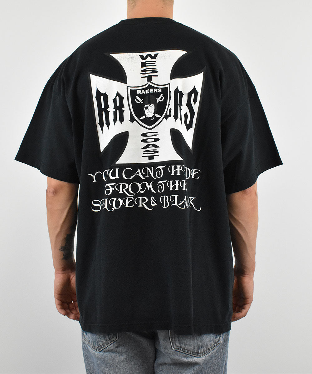 Camiseta WEST COAST CHOPPERS x LA RAIDERS 1990 (XXXL)