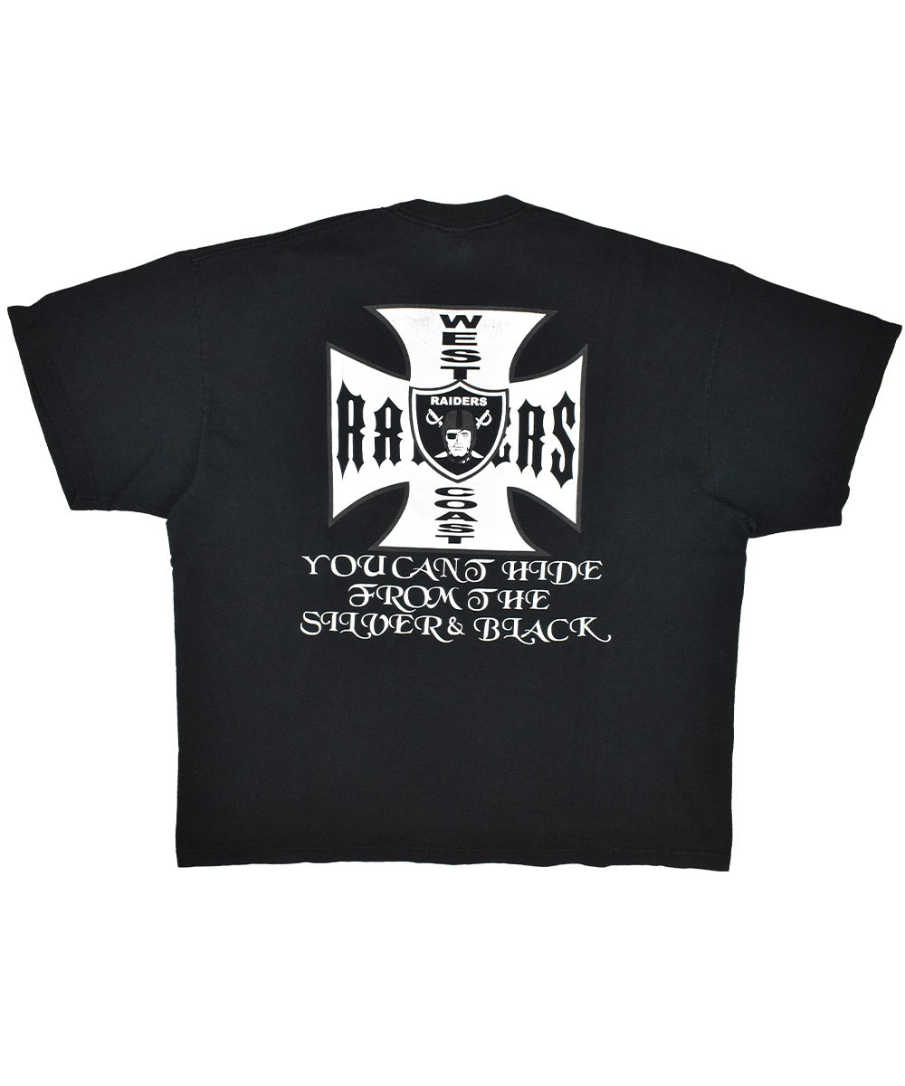 Camiseta WEST COAST CHOPPERS x LA RAIDERS 1990 (XXXL)