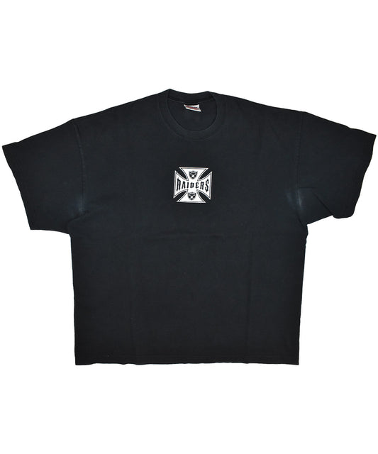 1990s WEST COAST CHOPPERS x LA RAIDERS T-Shirt (XXXL)