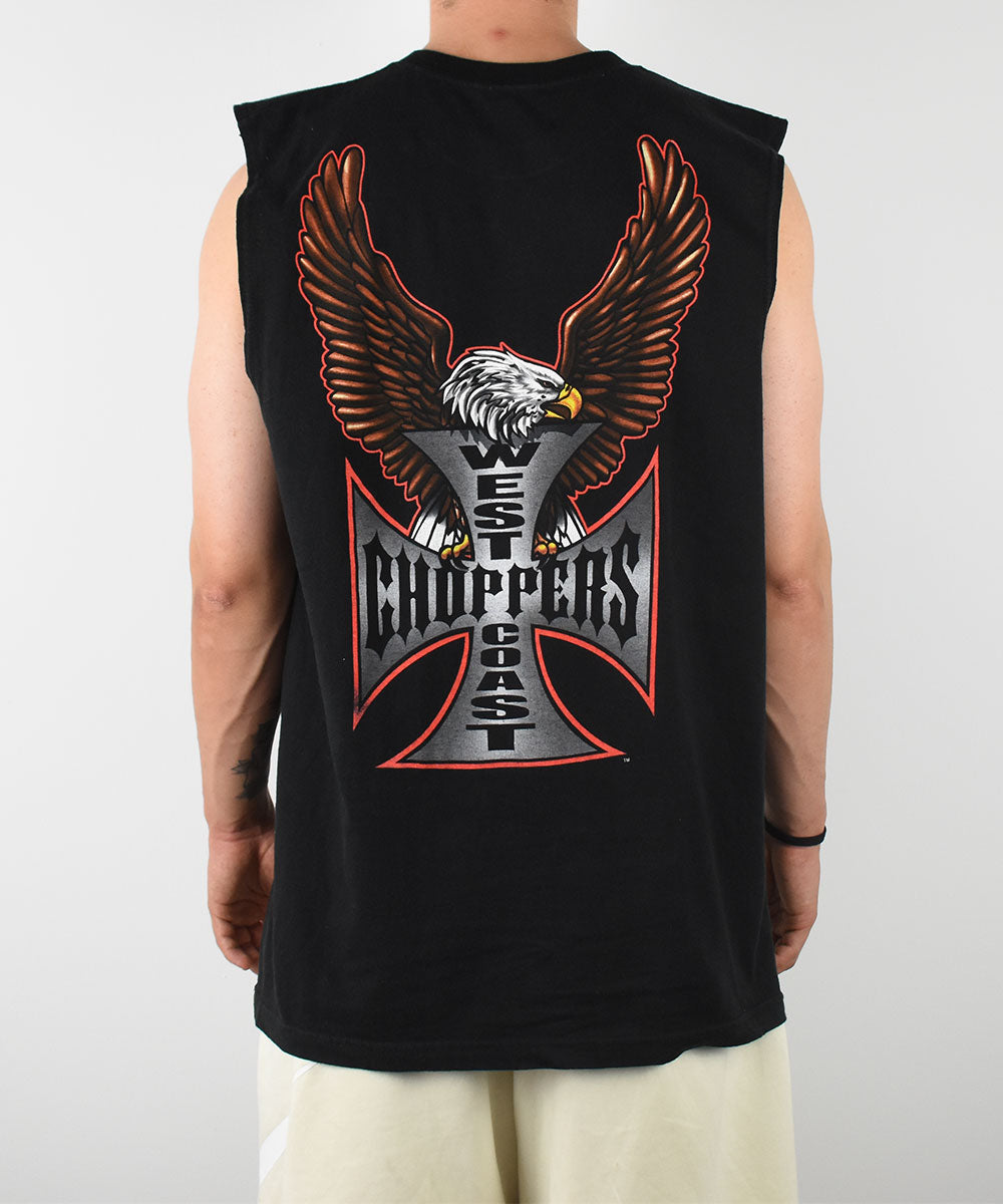 Camiseta sin mangas WEST COAST CHOPPERS 1990 (XL)
