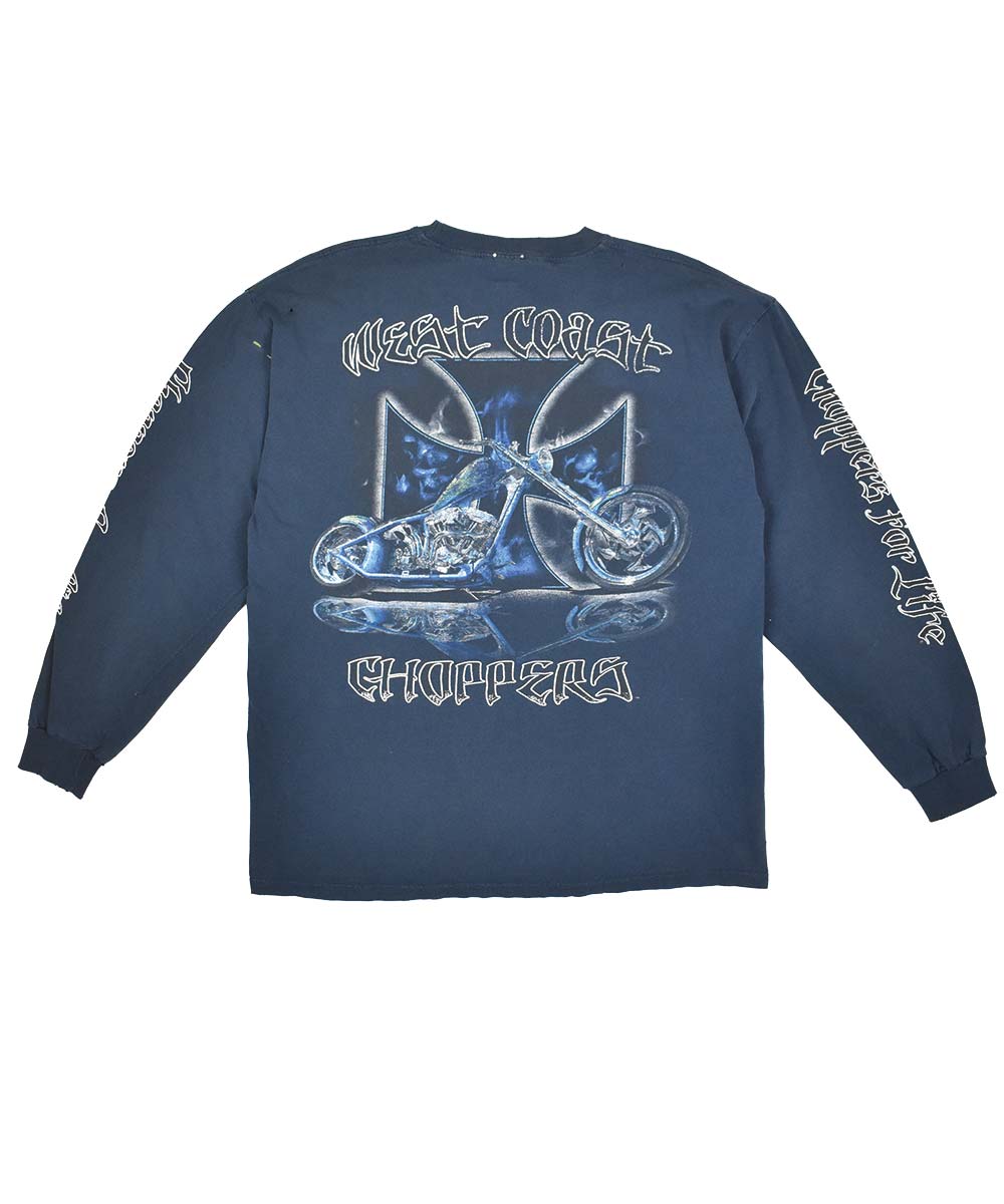 1990 WEST COAST CHOPPERS Manga larga (XL)