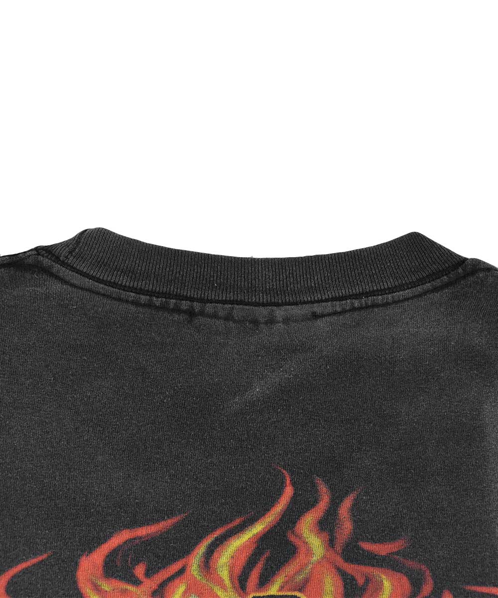Camiseta Vintage SKULL FLAMES (L)