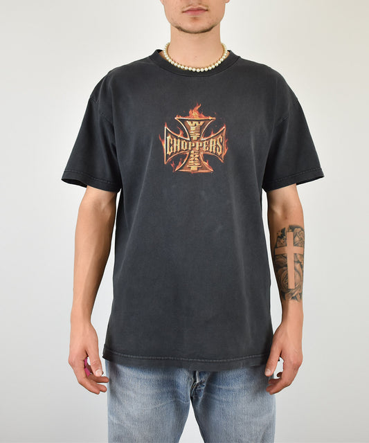 1990s WEST COAST CHOPPERS T-Shirt (L)