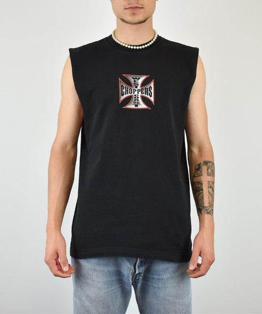 1990s WEST COAST CHOPPERS Tank Top (M)