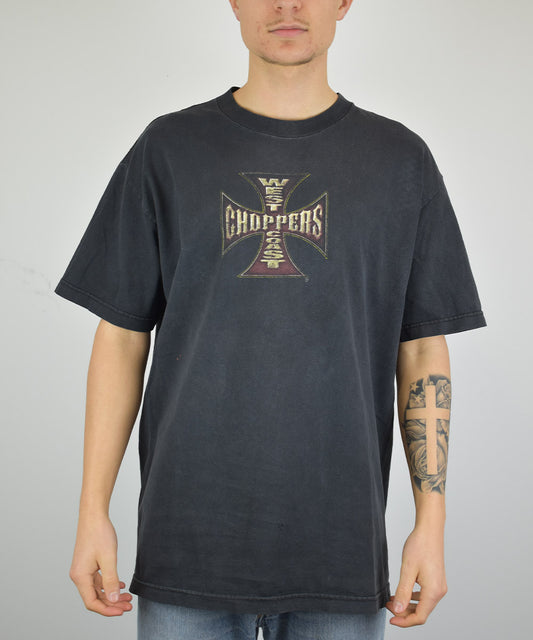 1990s WEST COAST CHOPPERS T-Shirt (L)