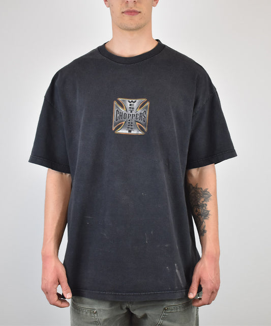 1990s WEST COAST CHOPPERS T-Shirt (2XL)