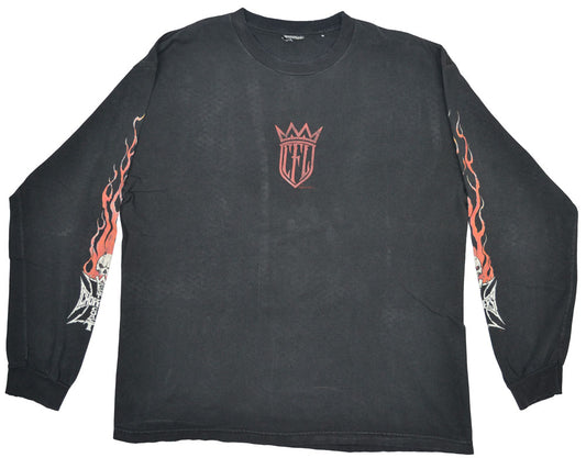 Vintage West Coast Choppers 00s Long-sleeve Shirt Vintage West Coast Choppers long-sleeve shirt with a really cool and classic back print. Incredible details on the sleeves. Perfect fade and perfect vintage condition.