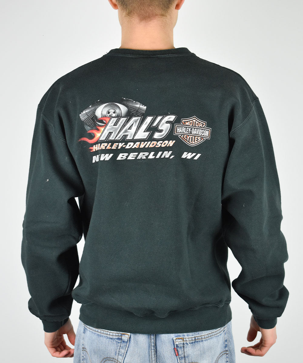 00s Harley Davidson "100 Year Anniversary" Sudadera Retro
