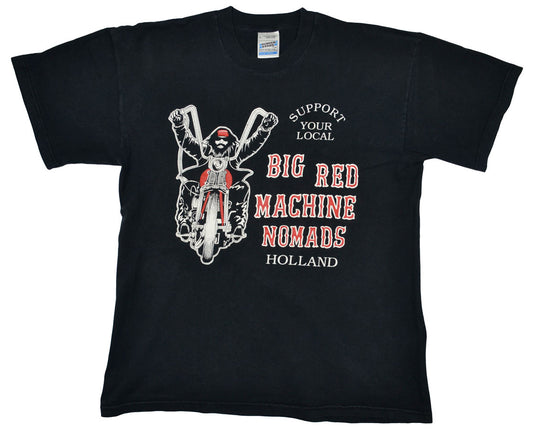 BIG RED MACHINE NOMADS Motorcycle T-Shirt (L)
