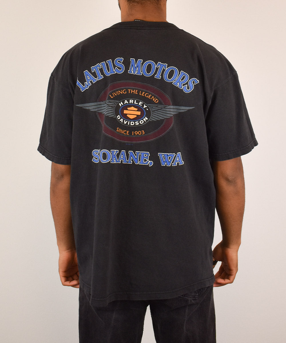Camiseta Vintage HARLEY DAVIDSON 1997 (XL)