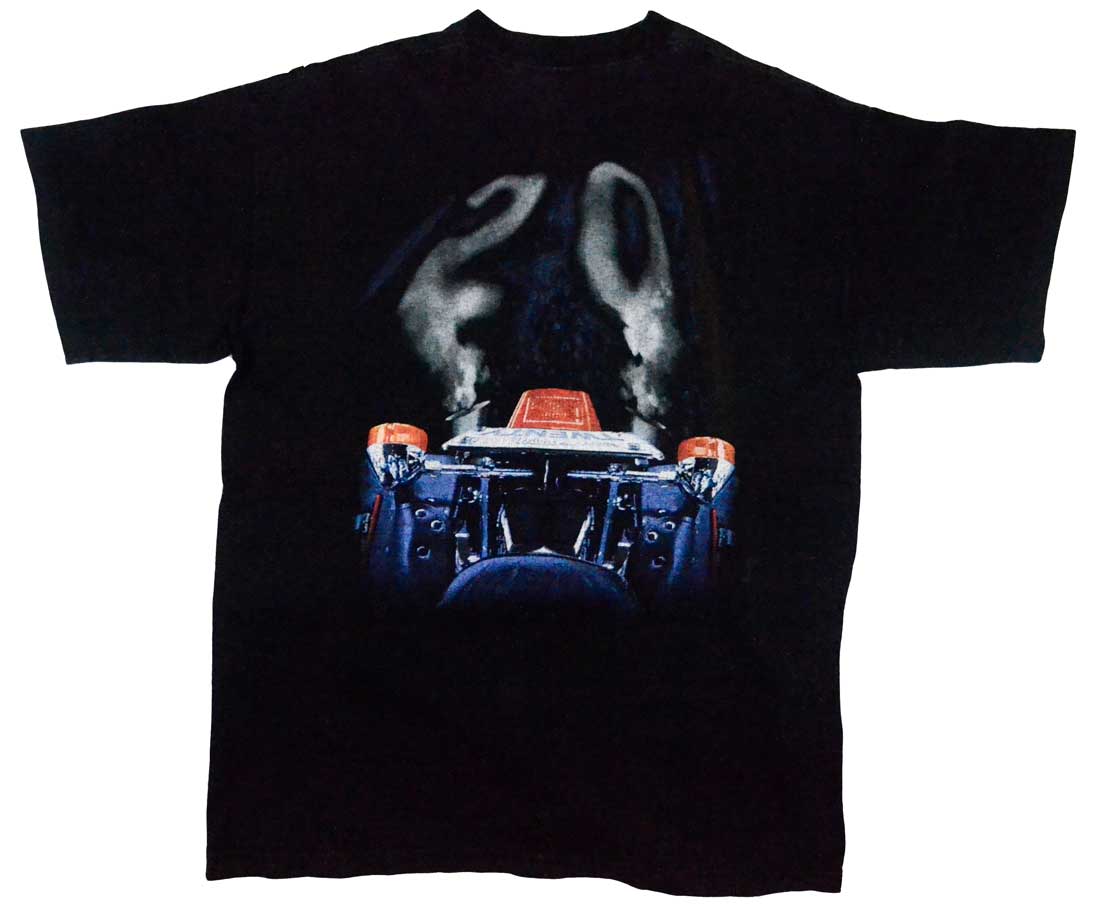 Vintage Lynyrd Skynyrd 1997 "Twenty" Band Shirt "Take your time, don't live too fast troubles will come and they will pass". The name of the album "Twenty" refers to the fact that it had been twenty years since the plane crash which killed original lead singer Ronnie Van Zant, guitarist Steve Gaines, and backup singer Cassie Gaines