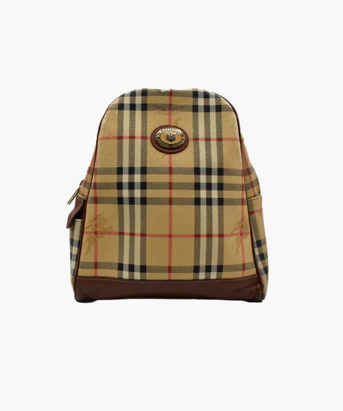▷ Vintage Burberry Nova Check Monogram Bag 1990s – TWOVAULT display picture 1