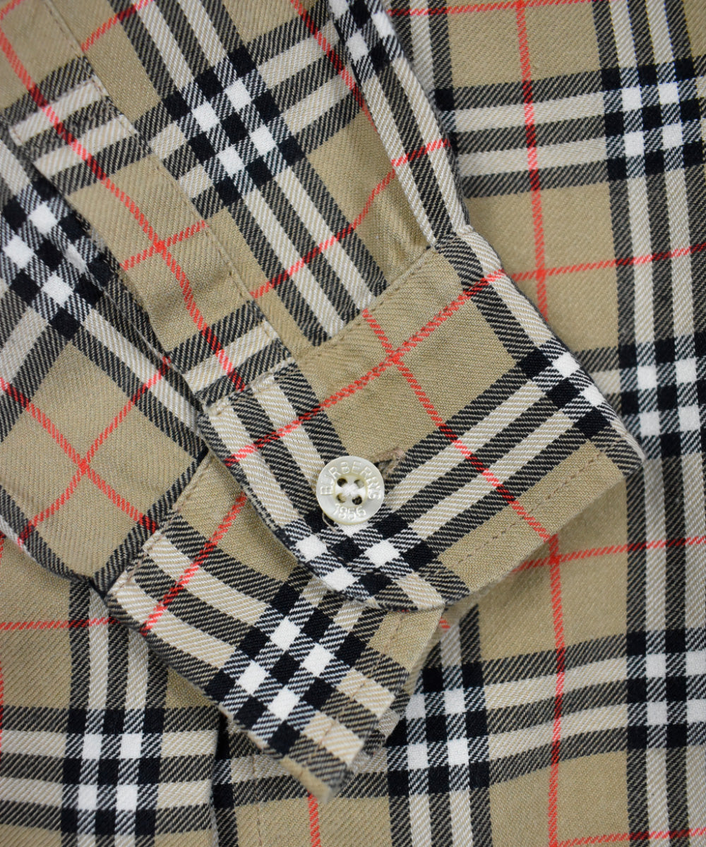 Burberry nova deals check shirt mens