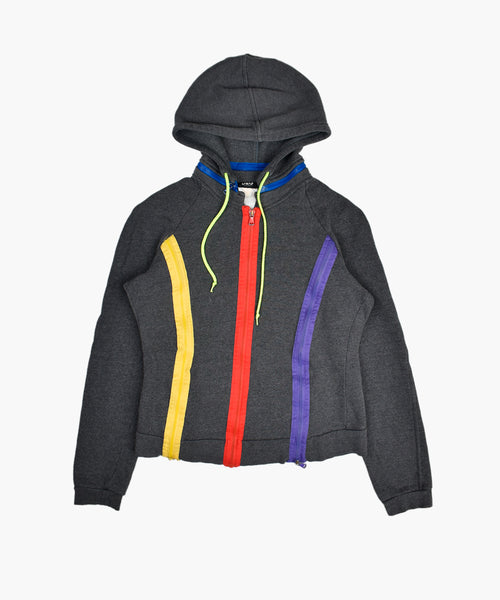 トップス 00s dolce&gabbana raglan zip hoodie ▷ Vintage Dolce & Gabbana Multizip Hoodie – TWOVAULT