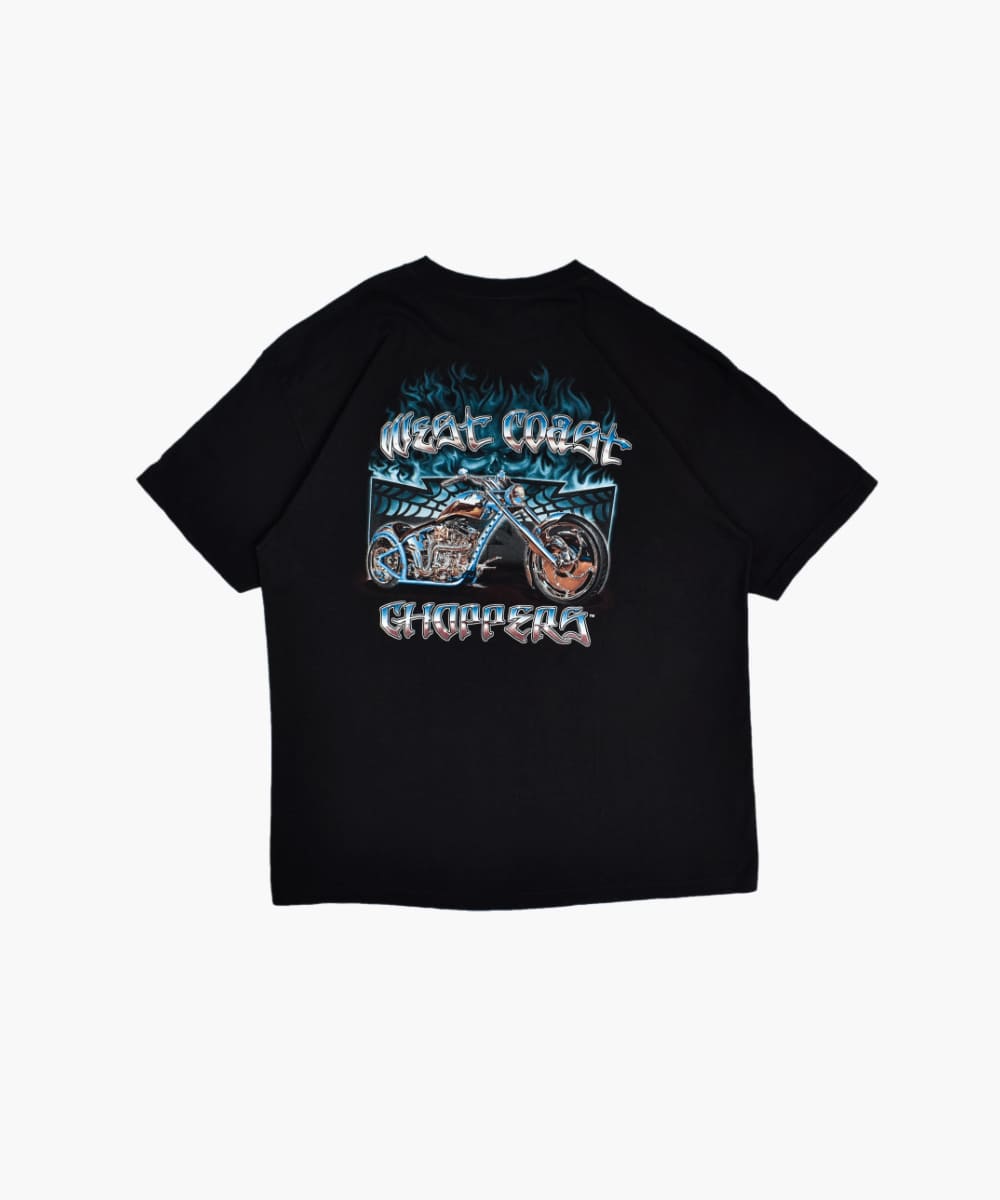 1990s WEST COAST CHOPPERS T-Shirt (2XL)