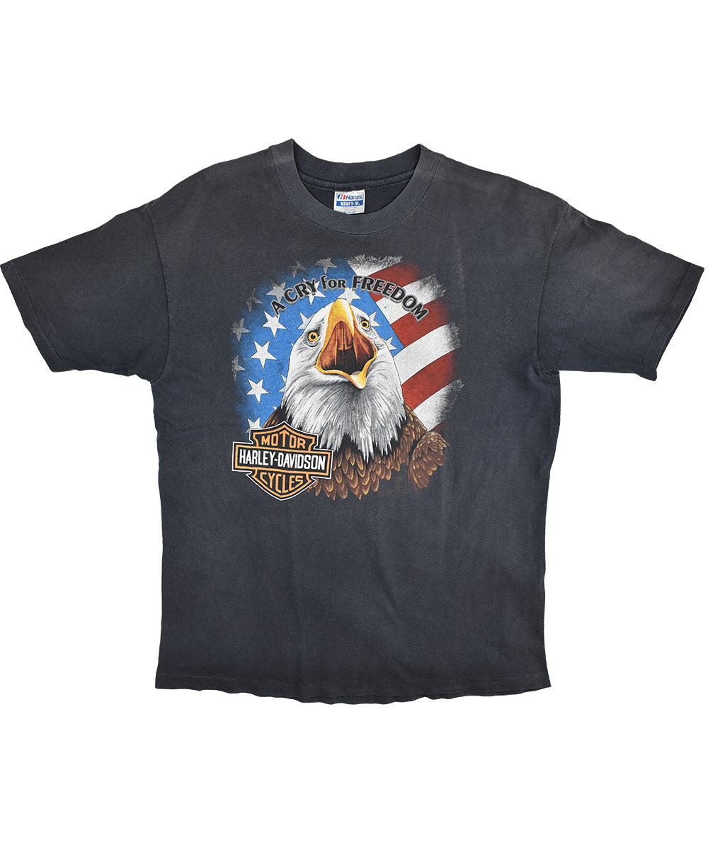 1989 HARLEY DAVIDSON Vintage T-Shirt (XL)