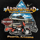 00s HARLEY DAVIDSON "Arrowhead" Camiseta Retro