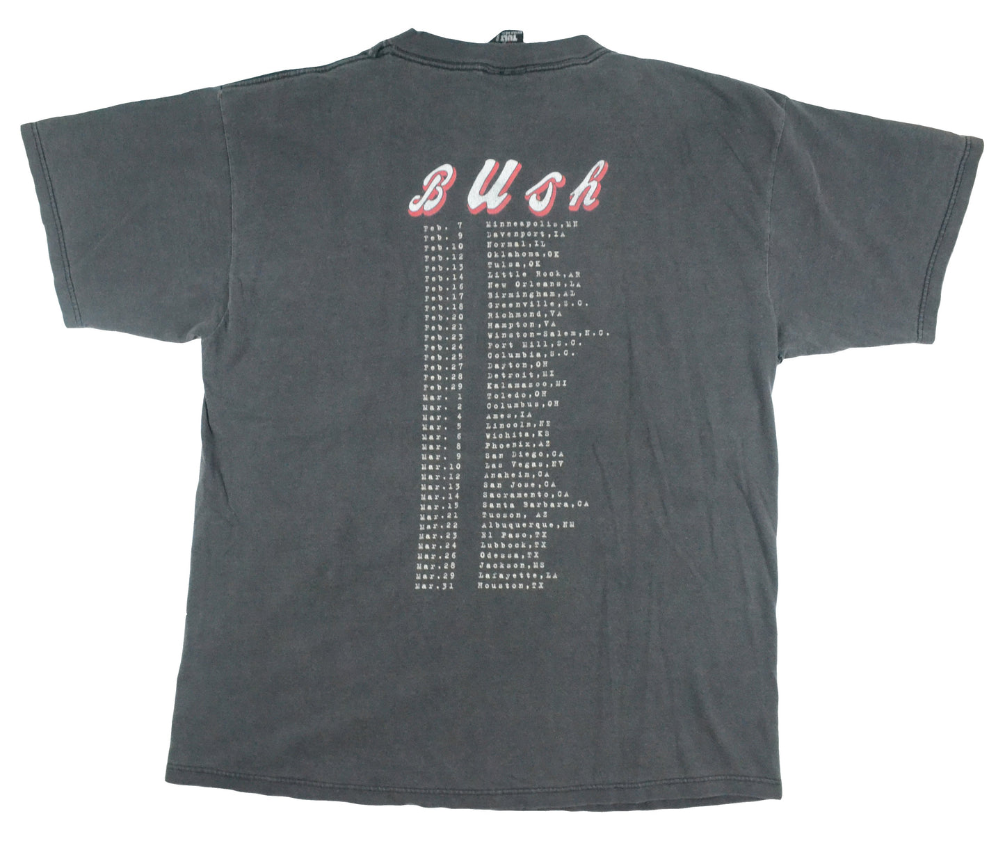 Vintage T-Shirt 1994 BUSH Sixteen Stone, Camiseta