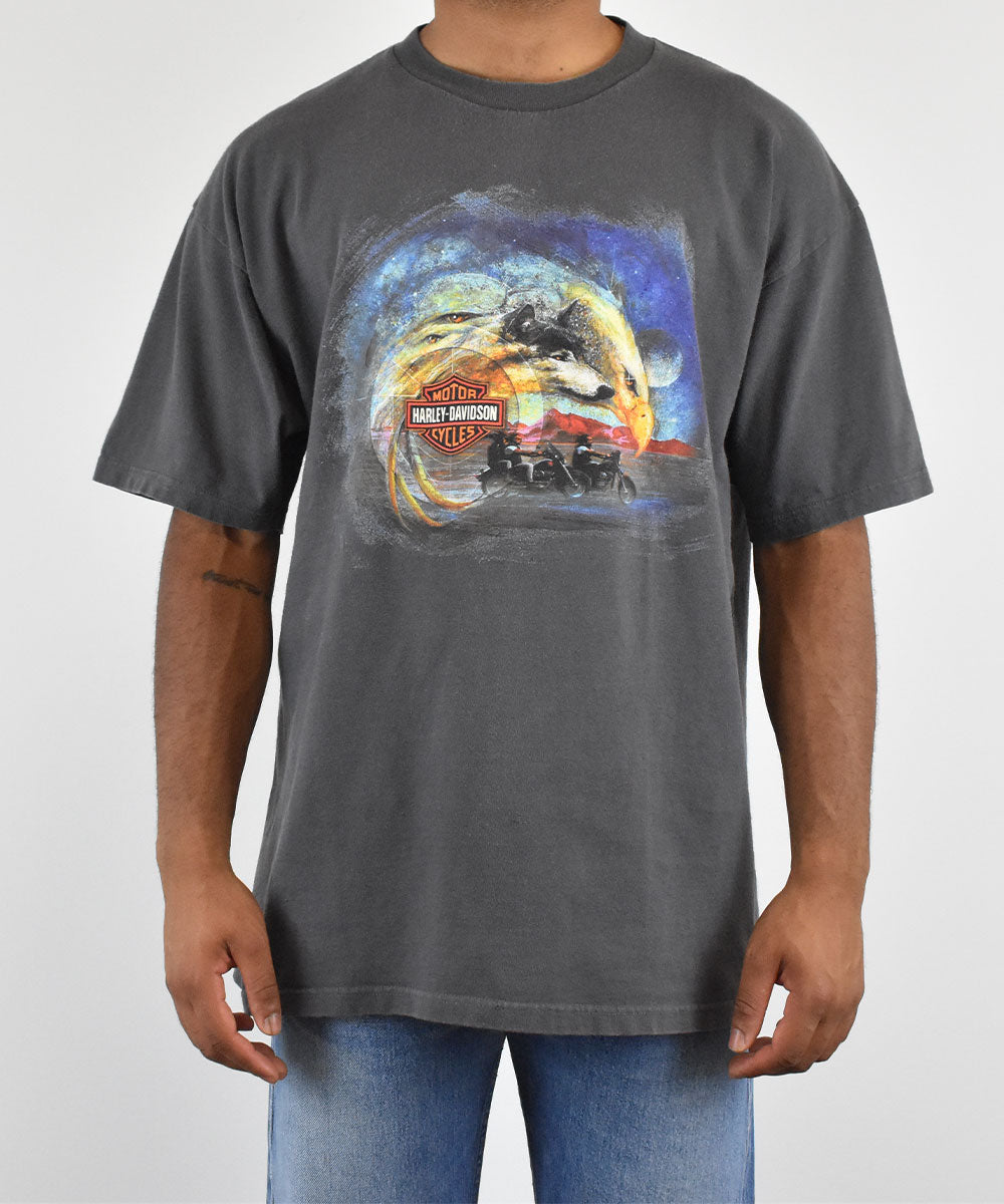 1990s HARLEY DAVIDSON T-Shirt (XL)