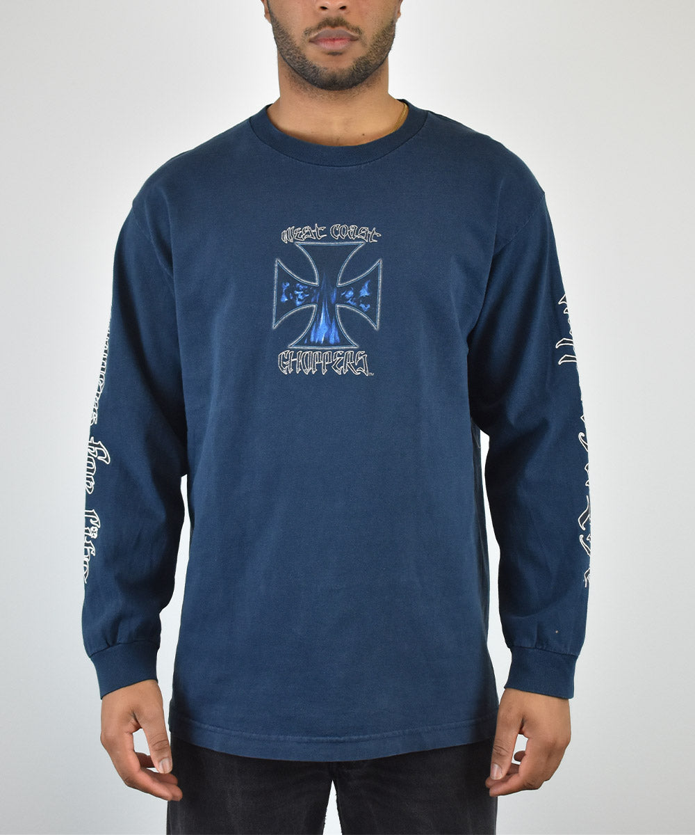 1990s WEST COAST CHOPPERS Long-Sleeve (L)