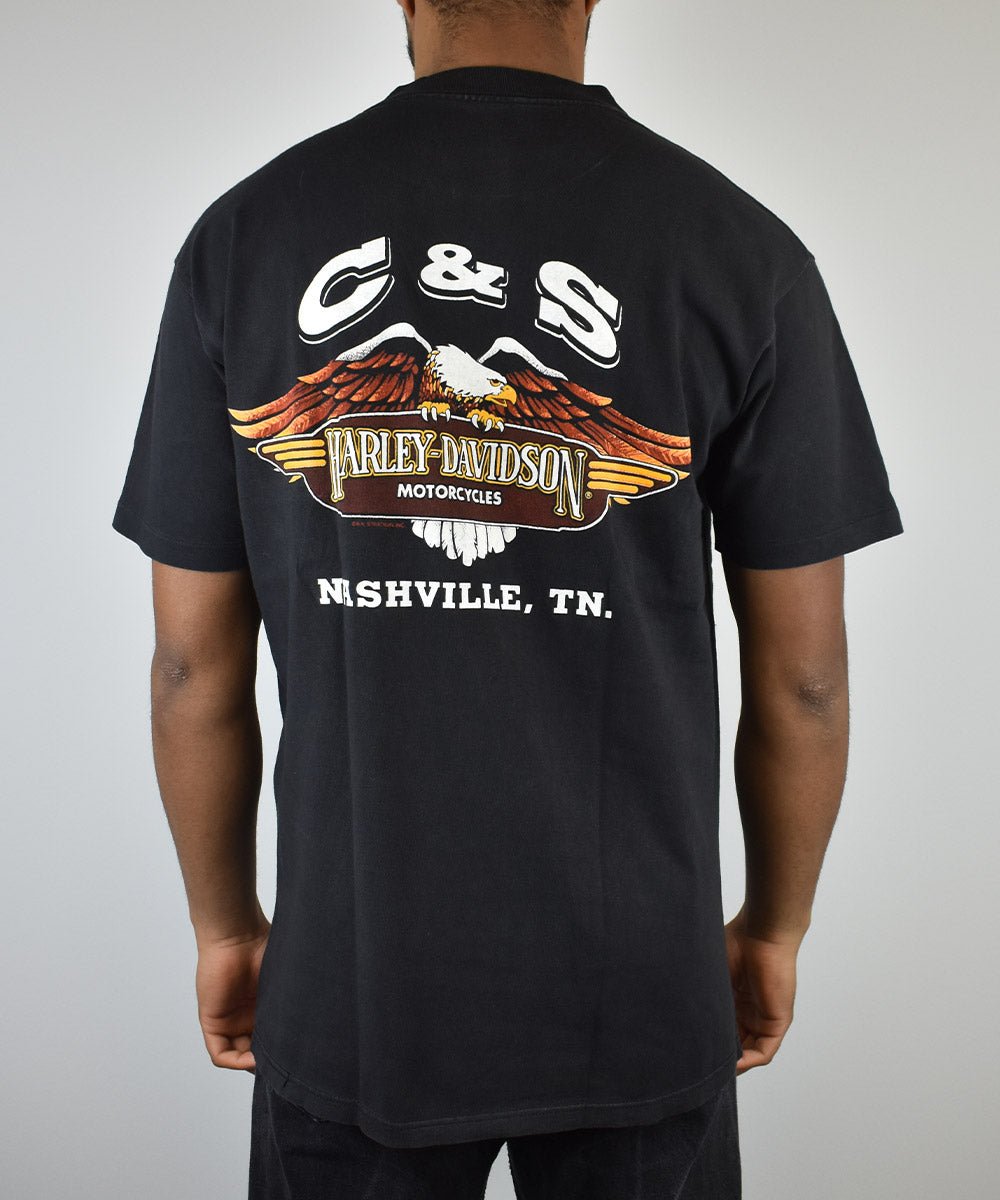 1992 HARLEY DAVIDSON T-Shirt (L)