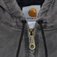 90s CARHARTT Vintage Hooded Work Jacket (Gris)