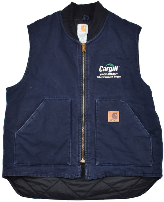 Vintage Carhartt 90s "Cargill" Work Vest Vintage Carhartt work vest with a super cool vintage look. The piece has some stains, no important holes. The vest has a really good vintage condition.