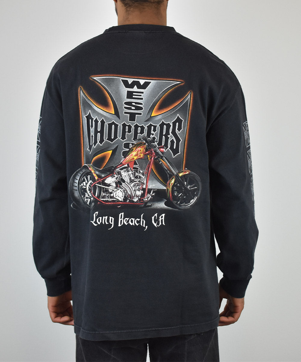 1990 WEST COAST CHOPPERS Manga larga (XL)