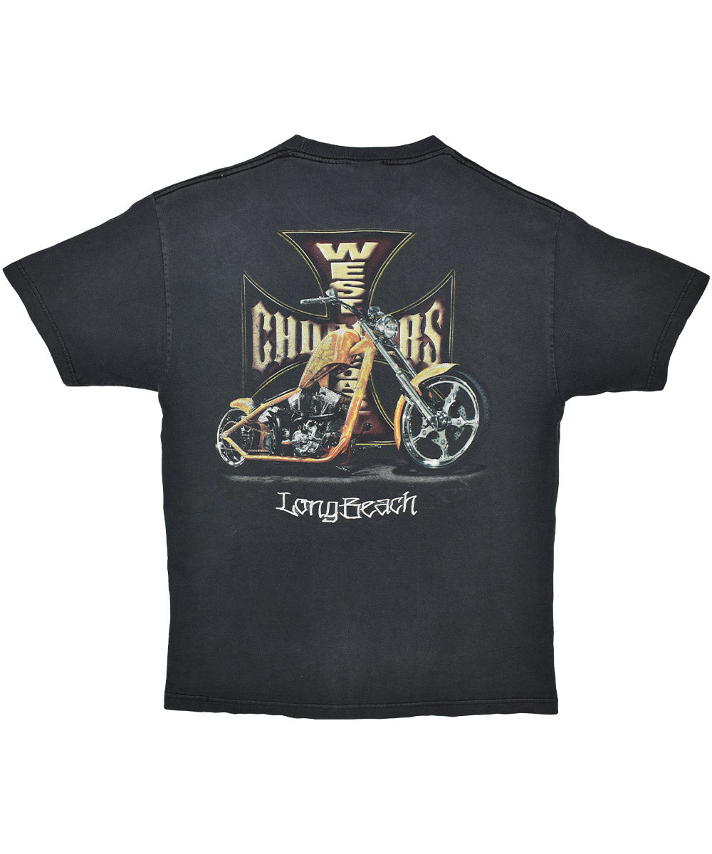 1990s WEST COAST CHOPPERS T-Shirt (L)