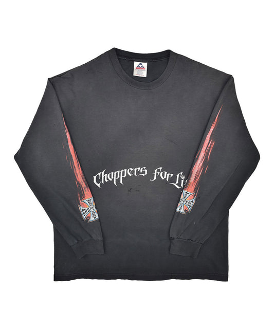 1990 WEST COAST CHOPPERS Manga larga (XL)