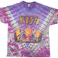 Vintage Band T-Shirt 1998 Kiss Psycho Circus Tie Dye, Camiseta