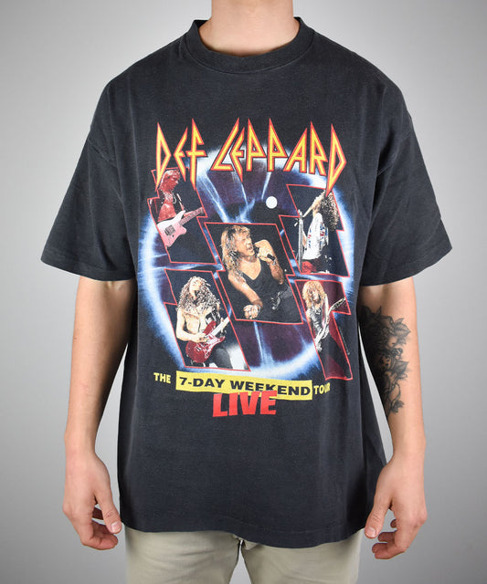 1993 DEF LEPPARD "Adrenalize" Camiseta Vintage